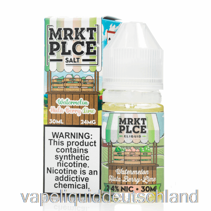 Wassermelonen-Hulaberry-Limette – Mrkt-Salze – 30 Ml, 24 Mg Vape-Flüssigkeit